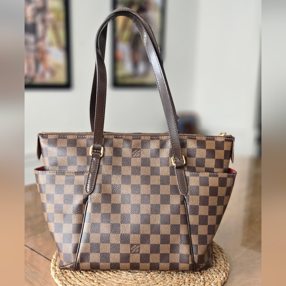Louis Vuitton Damier Ebene Canvas Totally PM tote bag